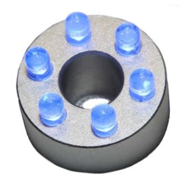 LED-ring, blå dioder