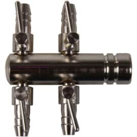 Luftfördelare 4-vägs med kran