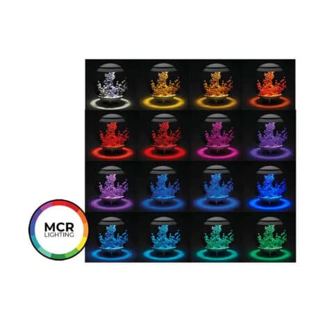 biOrb MCR belysning, färger