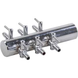 Luftfördelare 6-vägskran., 4 mm