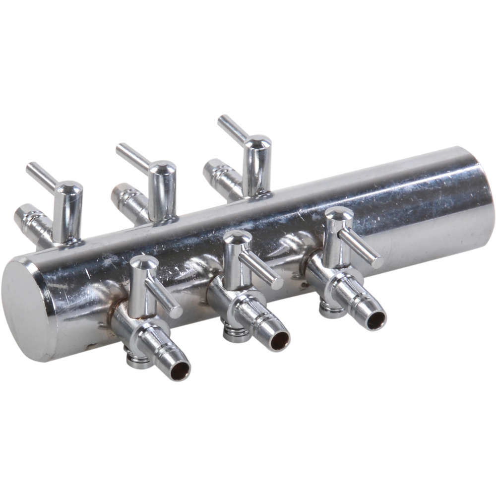 Luftfördelare 6-vägskran., 4 mm