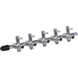 Luftfördelare 5-vägskran 4 mm