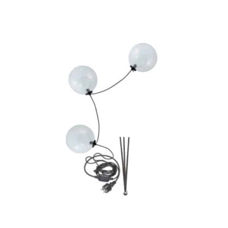 Klotbelysning 16 cm 3-pack LED - Bild 4