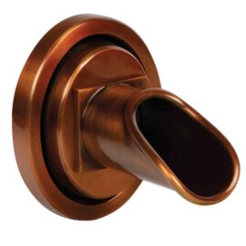 Wall Spout Circle, brons