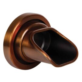 Wall Spout Ellipse, brons