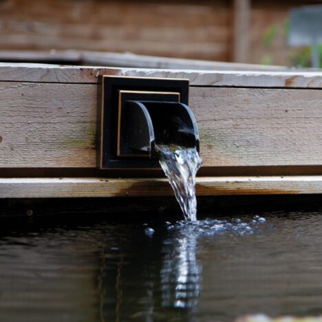 Wall Spout Square, koppar - Bild 3
