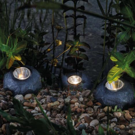 PondoStar LED Rocklight Set 3